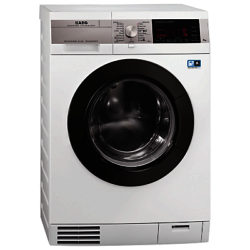 AEG L99695HWD ÖKOKombi Plus Heat Pump Washer Dryer, 9kg Wash/6kg Dry Load, A Energy Rating, 1600rpm Spin, White